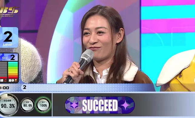江若琳成功挑戰《Show You》。