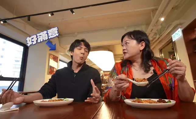 Arthur吃後讚不絕口。