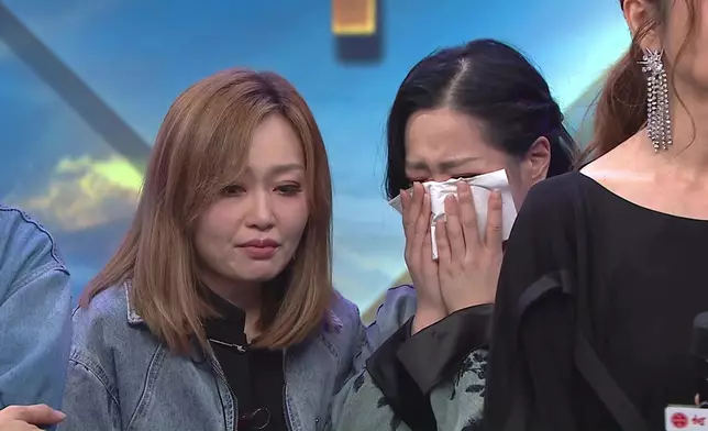 唯一被淘汰，黎若雪與許美琪不捨流淚。