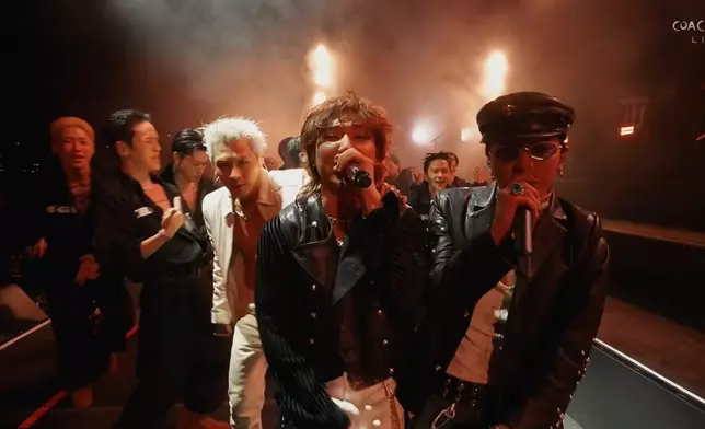 BIGBANG時隔9年的正式舞台。網上圖片