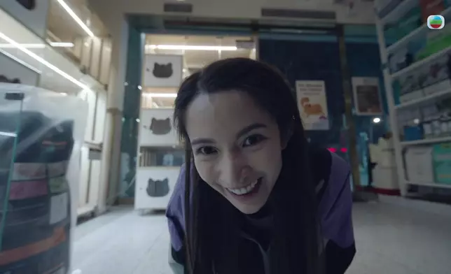 呢幕Overdose嘅場口，陳若思做得好好，網民都話超級像真。