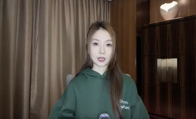 谷婭薇拍攝短片祝賀「花影夢」加場。