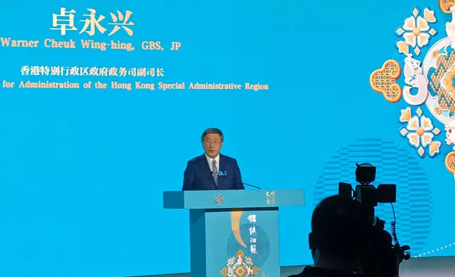 政務司副司長卓永興。巴士的報記者攝