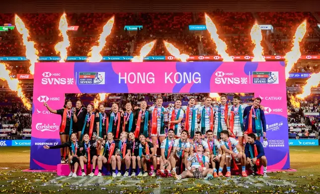 香港國際七人欖球賽於啟德體育園盛大舉行。