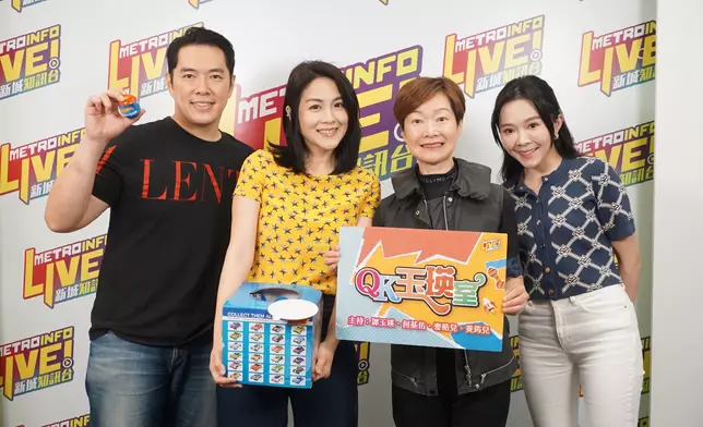 《中年好聲音3》參賽者鍾凱瑩（車仔）日前到新城接受老公何基佑（Kay）與譚玉瑛、黃筠兒主持的《QK玉瑛室》訪問，分享首支派台歌《不散筵席》背後的心路歷程。