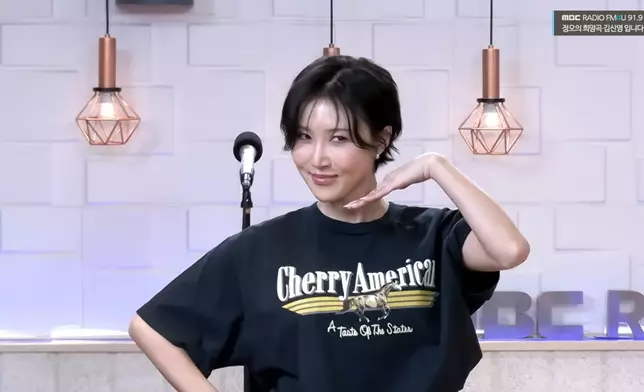 華莎透露目前傷勢已完全痊癒。影片截圖