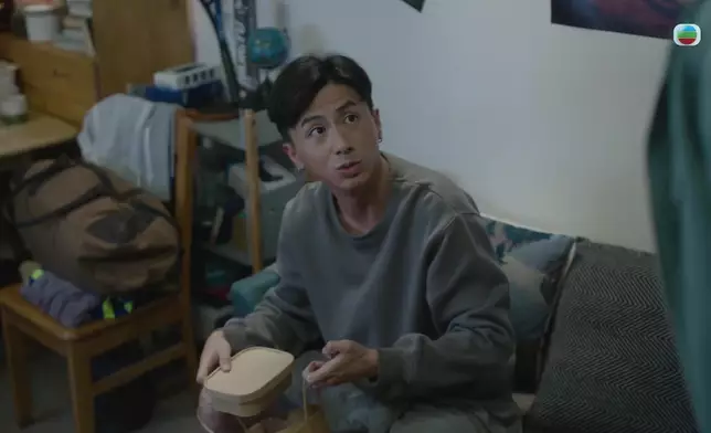 林俊其與丘梓謙戲裏戲外都超老友。