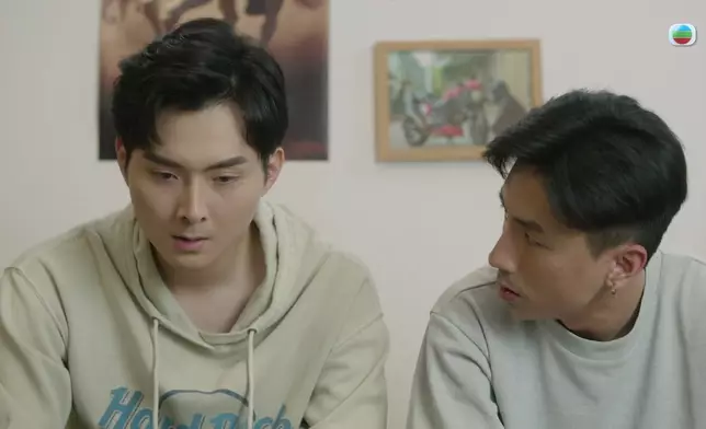 林俊其與丘梓謙戲裏戲外都超老友。