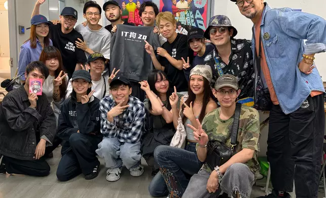 《IT狗2.0》主創拉隊到場支持。