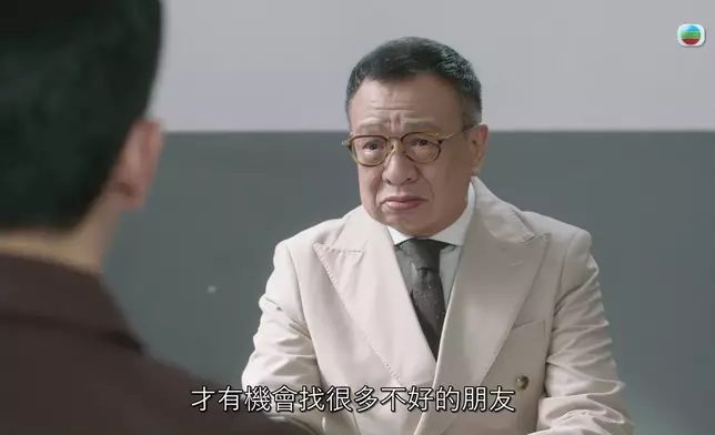 之後講到自覺係自己令知行變壞，Benz哥開始慢慢流露出內疚。