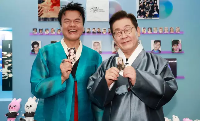 朴軫永去年獲委任為「大眾文化交流委員會」共同委員長。青瓦台官方X圖片