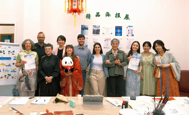 為慶祝「國際中文日」的到來，羅馬大學孔子學院在羅馬大學，以及烏爾比諾大學孔子課堂，舉辦了系列主題活動。羅馬大學孔子學院圖片