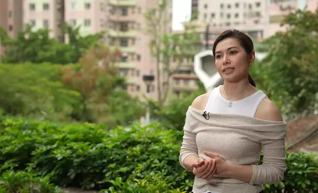 講起與兒子的辛酸史，可嵐忍不住落淚。