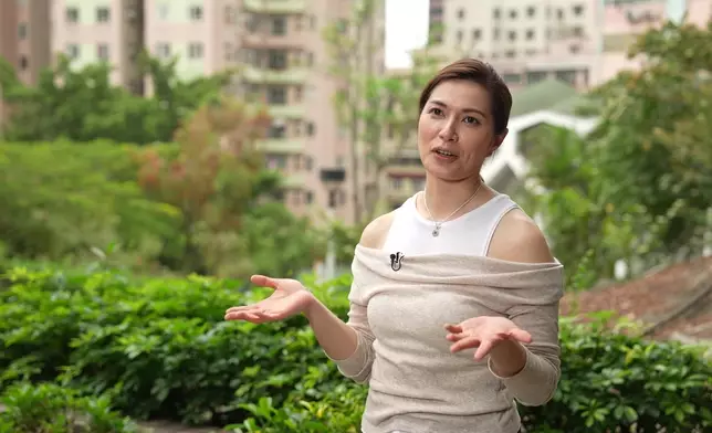 講起與兒子的辛酸史，可嵐忍不住落淚。