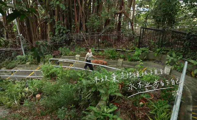 可嵐寄語大家要堅持追夢。