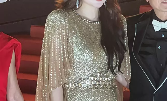 闊別影壇女星盛裝亮相，馬麗氣場十足行紅地氈。巴士的報記者攝