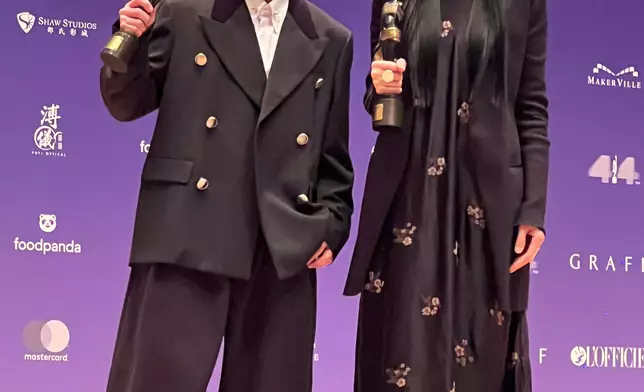 最佳服裝造型設計 - 蘇柏傑、王汁《風林火山》。巴士的報記者攝