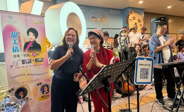 胡美儀冀街頭成為充滿活水的河流