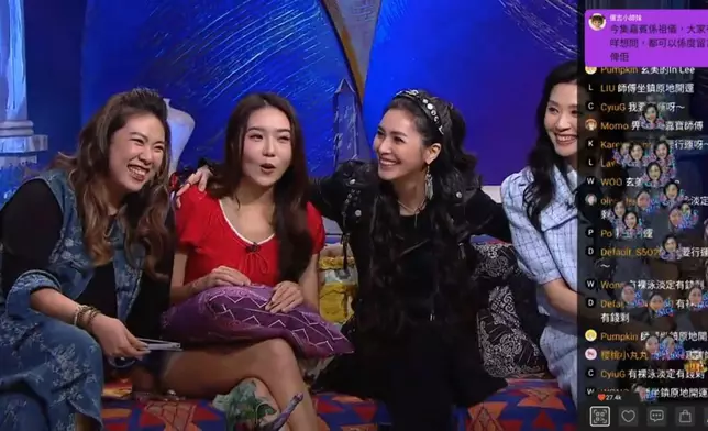 In Lee及嘉寶師傅為Joey睇氣色及算運。