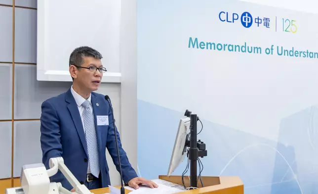 張寶中期望透過中華電力和中大的緊密交流與合作，探索更多創新科技在培訓領域的應用機會。