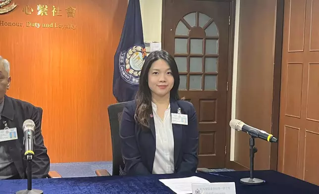 警方旺角警區重案組高級督察袁栢瑩。