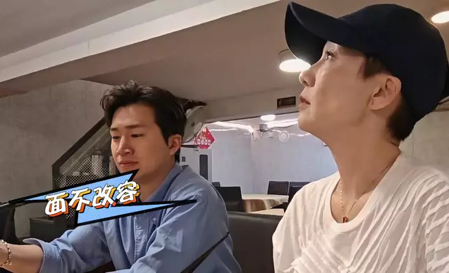 江美儀勁淡定。