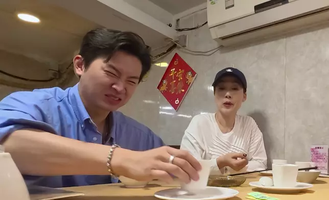 GM啲極級反應，笑到美儀姐肚痛。