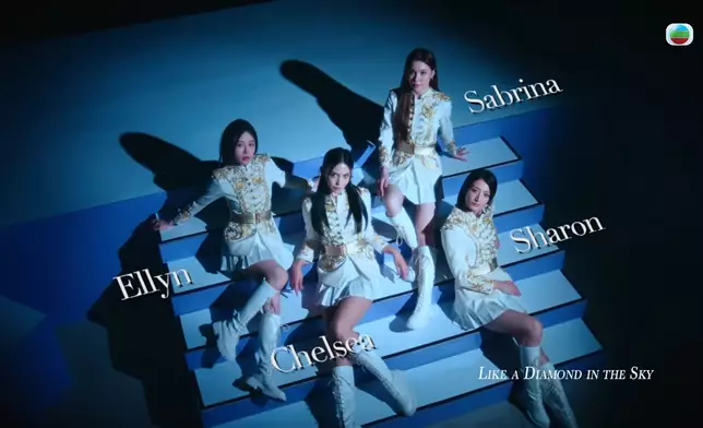 左起：倪樂琳、喬美莎、宋宛穎、邢慧敏