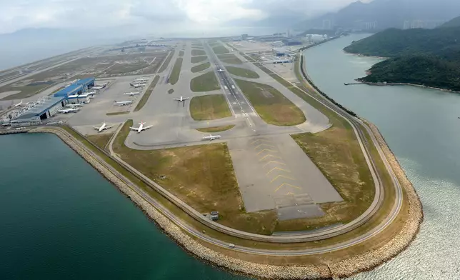 香港國際機場。政府圖片