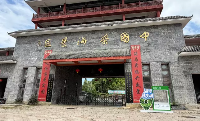 中國茶海景區。巴士的報記者攝