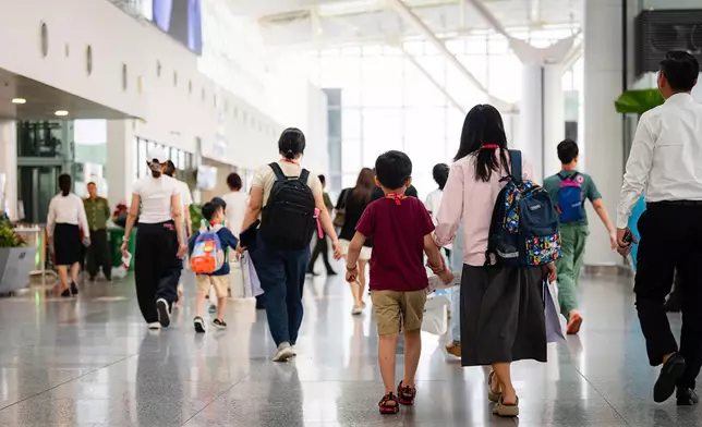 阿聯酋航空於全球多個機場舉辦旅行預演活動。阿聯酋航空圖片