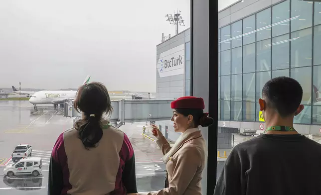 阿聯酋航空於全球多個機場舉辦旅行預演活動。阿聯酋航空圖片