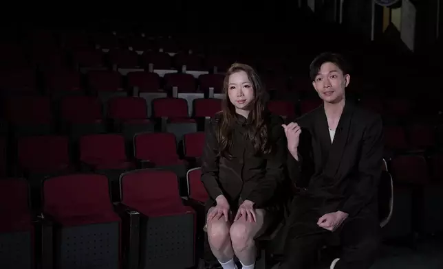 周志康與馬浩宜互讚靚聲，很開心合作。