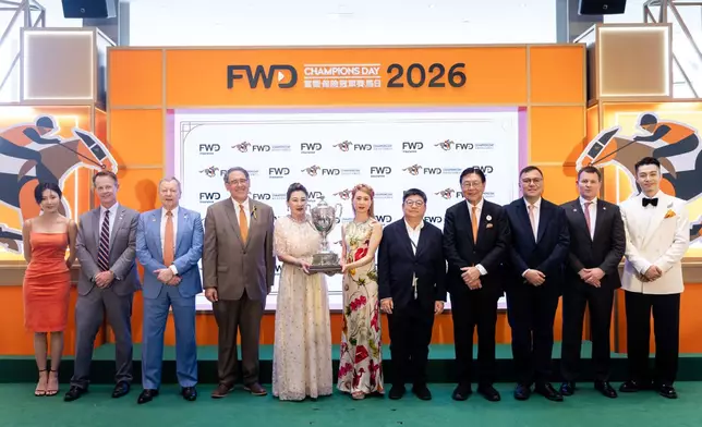 「富衛保險冠軍賽馬日」4月26日於沙田馬場矚目上演。