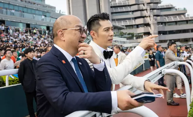 周柏豪開心可以現場見證香港馬壇兩大王者出戰。