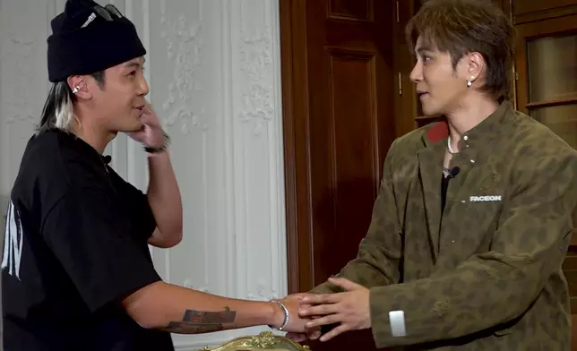 葉泓聲驚喜現身，當小豬得知葉泓聲曾為郭富城伴舞，即表示很羨慕對方。