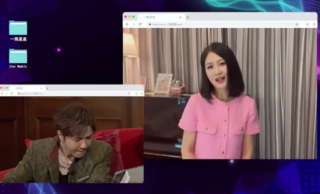 梁小冰與小豬多年前合作《新梁山伯祝英台》。