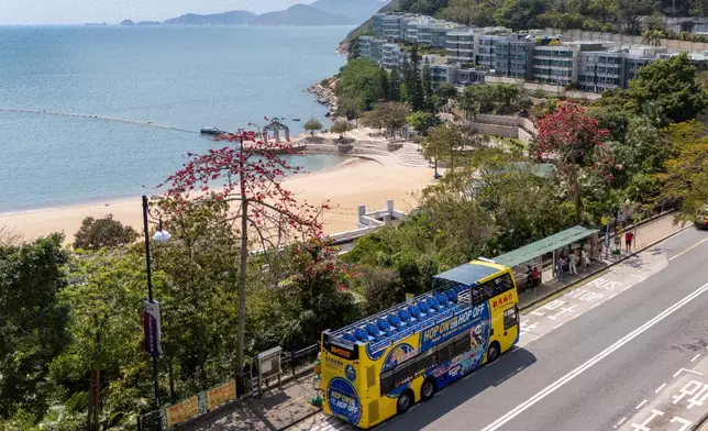 「觀光城巴」開篷巴士於各旅遊景點路線亦會加強服務。城巴圖片