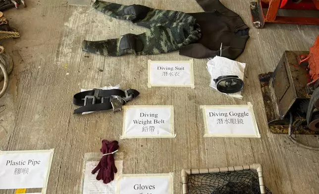 為加強打擊相關活動，在過去四個星期，水警南分區聯同漁護署採取連日的聯合執法行動。