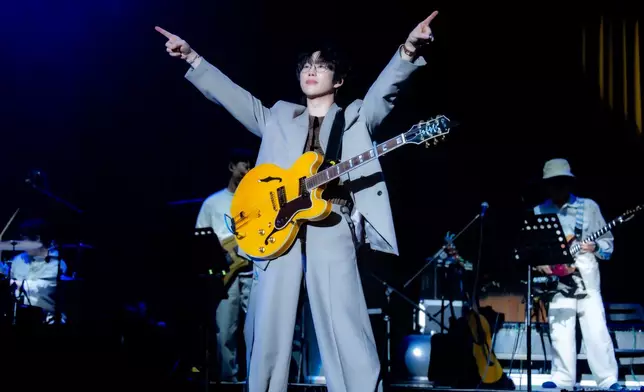 10CM用廣東話向在場粉絲打招呼。主辦單位提供圖片