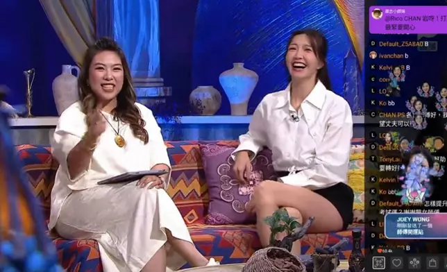 嘉寶師傅批Jinny傷官過旺偏向反傳統及迷信。