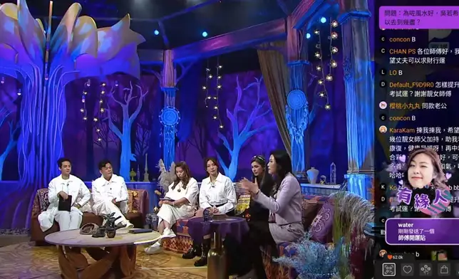 裸泳師傅的牌局顯示Jinny是夫妻關係屬強勢一方。