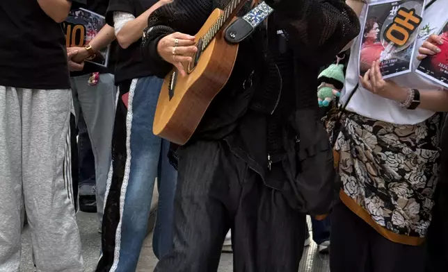 廣州街頭快閃。