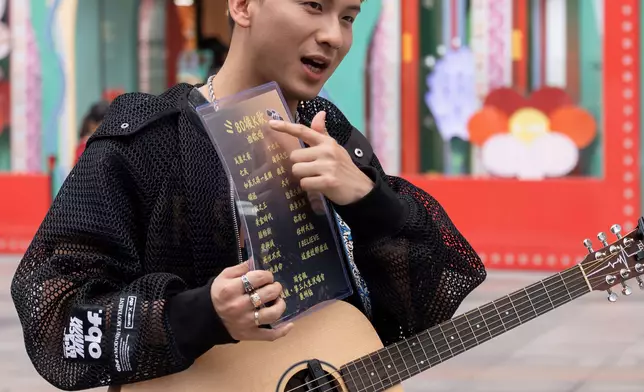 廣州街頭快閃。