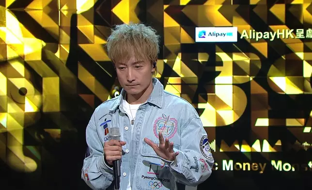 佢挑戰之前都要運吓氣幫自己定一定番個人。