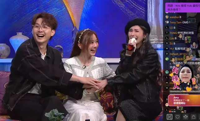 In Lee師傅揭Kris跟Yuki宿世情緣。