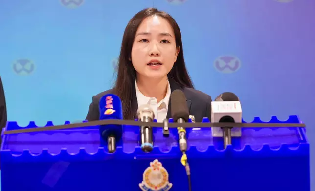 警方荃灣警區情報組高級督察張穎然。