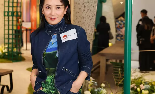 氣質女神龔慈恩（Mimi）對現場佈置讚不絕口。