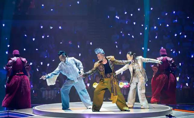 草蜢《THREE IN LOVE演唱會2026》第三場昨晚（29日）舉行。