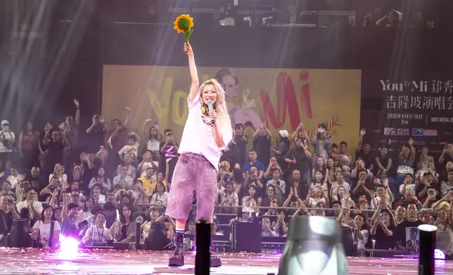 回顧剛完成吉隆坡站演唱會，Sammi仍然心情激動